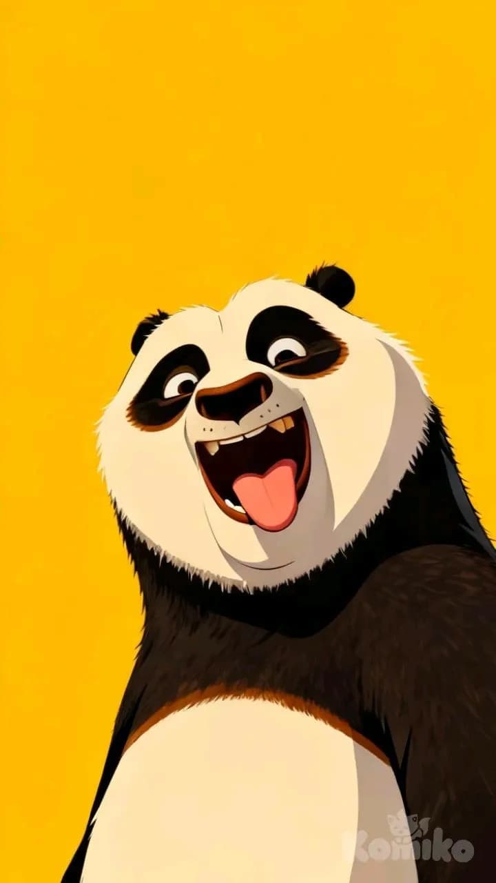 PO – Kung Fu Panda Happy Vibes Poster