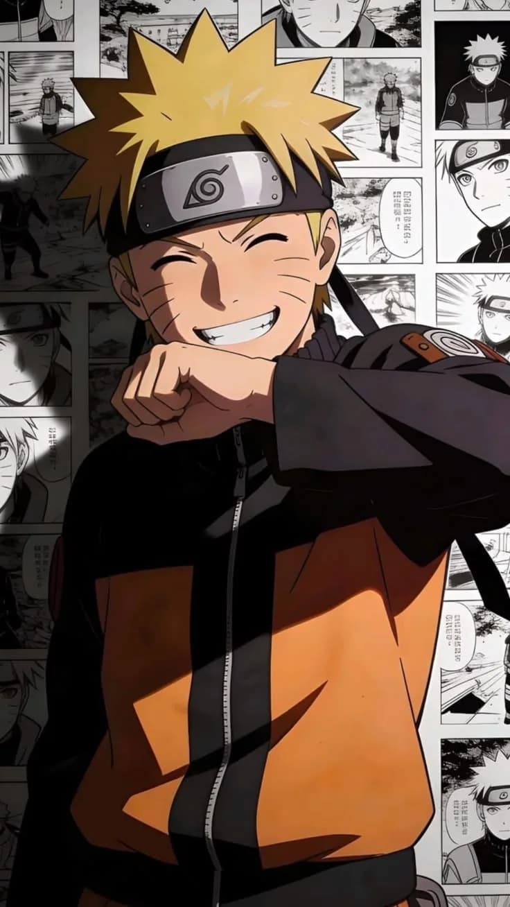 Naruto Uzumaki – Manga Memories Anime Poster