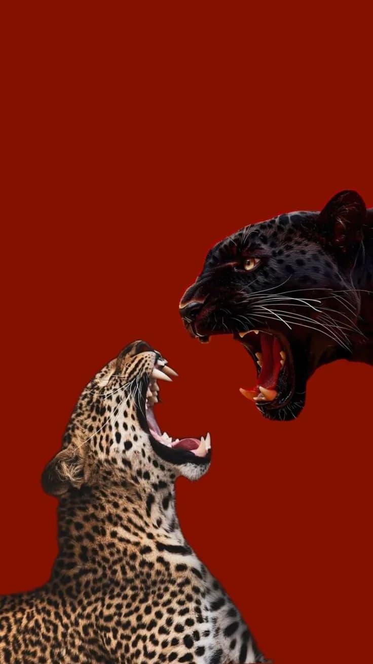 RIVAL INSTINCT – Cheetah vs Black Panther Poster