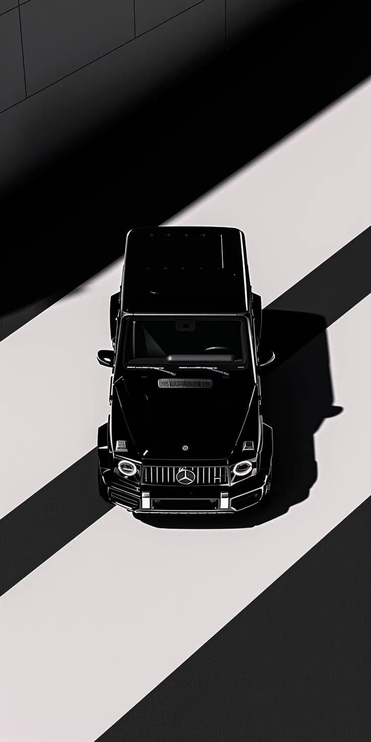 Mercedes-AMG G63 – Black Shadow Edition Poster