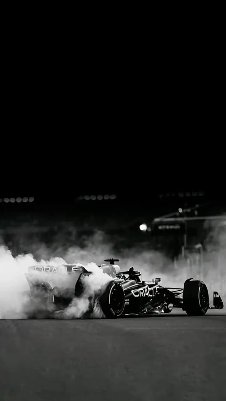 Oracle Red Bull Racing – Midnight Burnout Poster