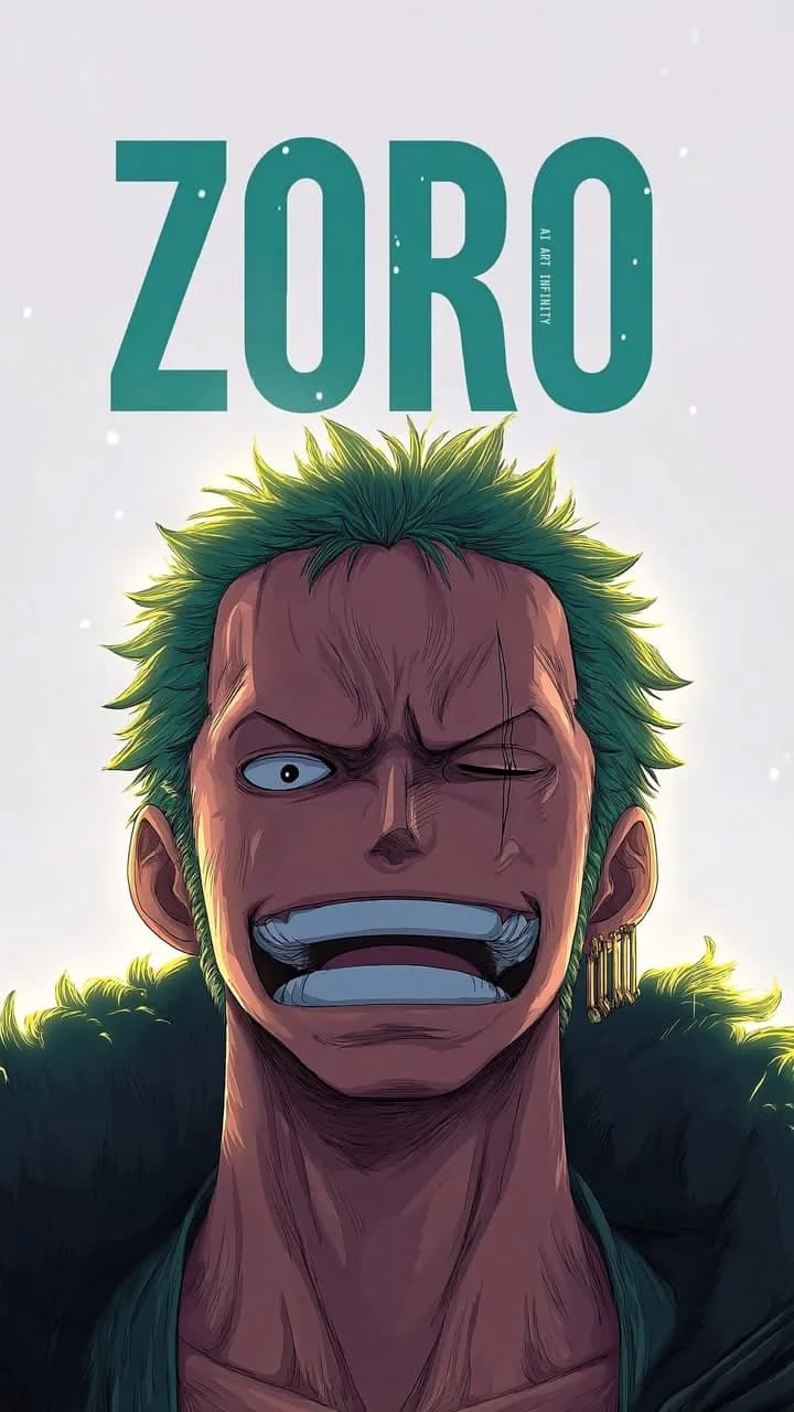 Roronoa Zoro – Zero Anime Poster