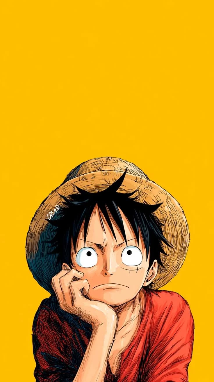 Monkey D. Luffy – Golden Focus Anime Poster