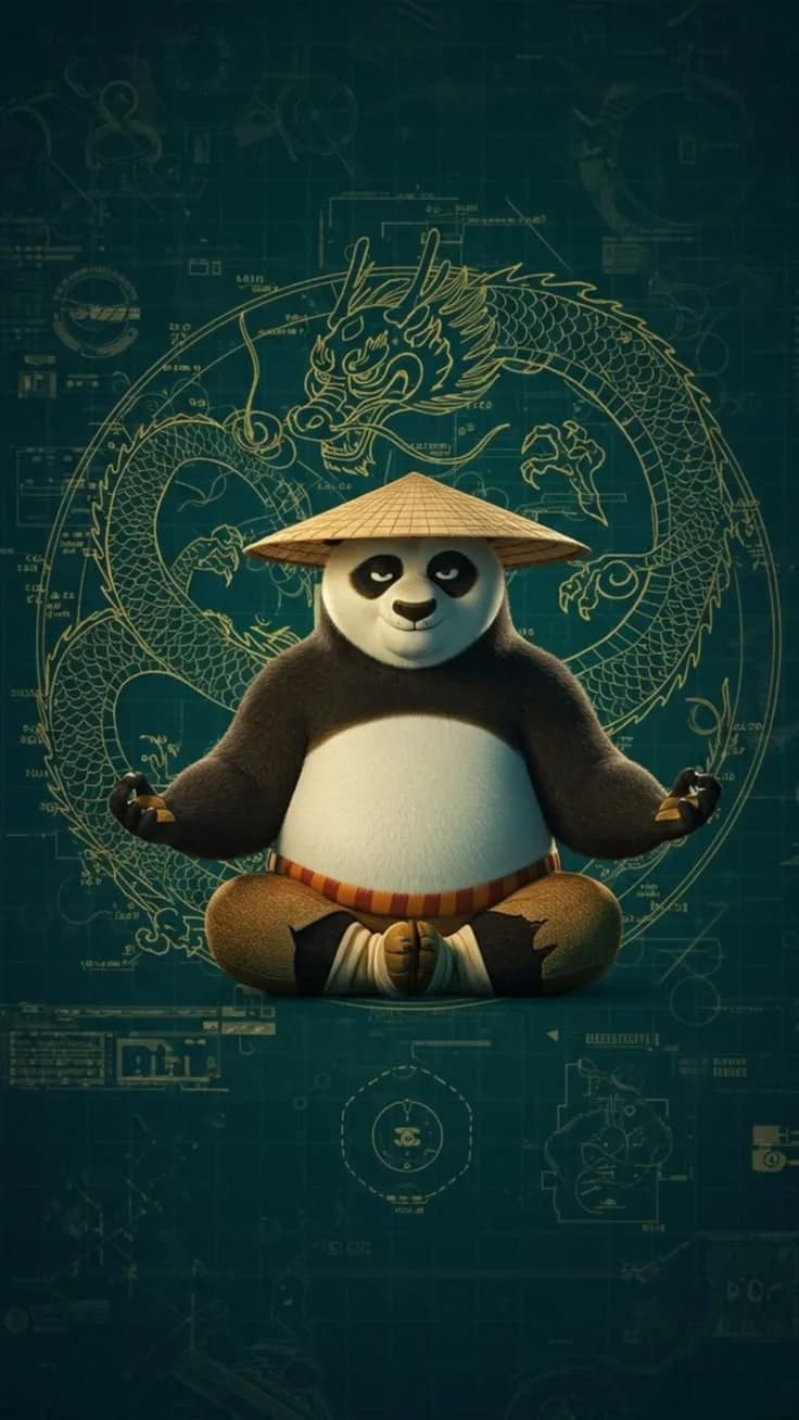 PO – Sketchbook Dragon Warrior Poster