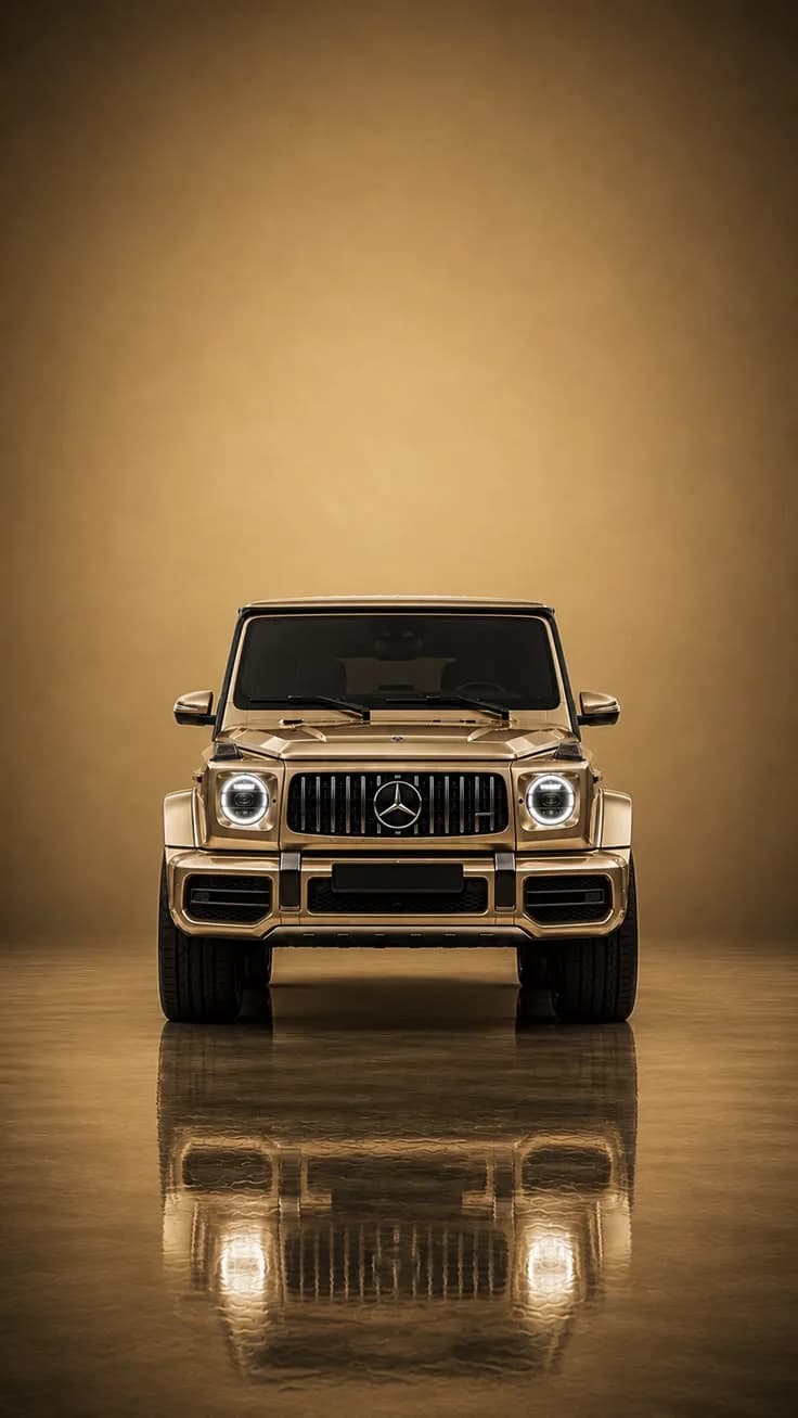 GOLDEN BEAST – Mercedes-AMG G-Class Poster