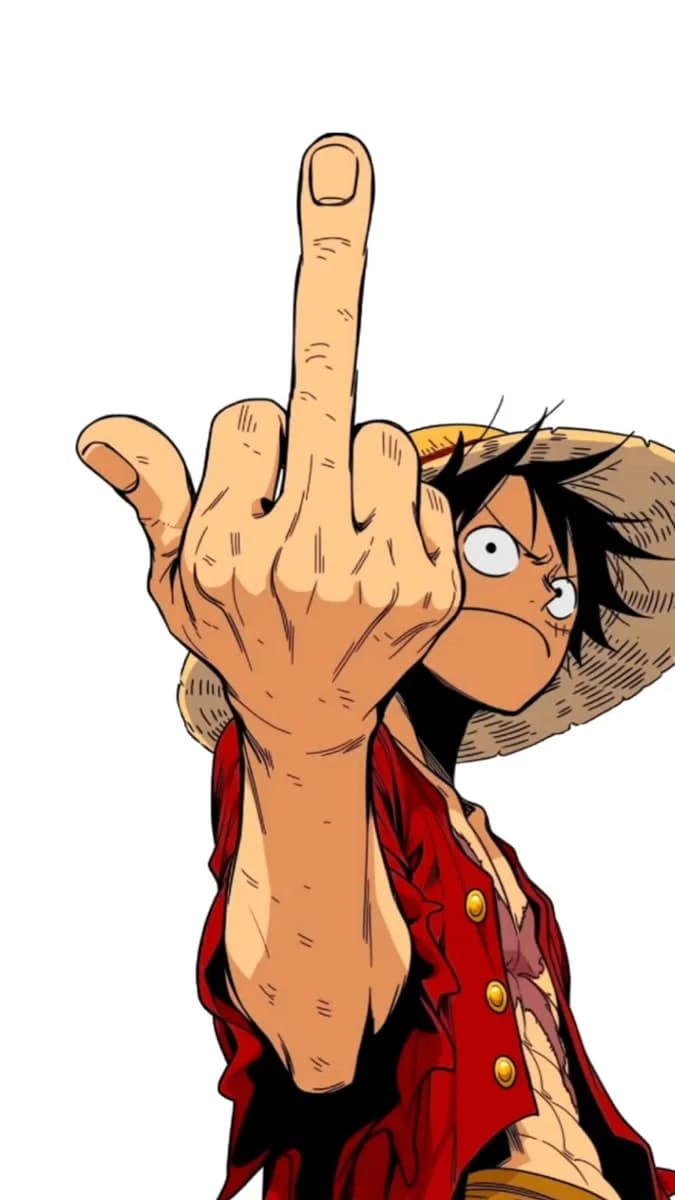 Monkey D. Luffy – Rebel Energy Anime Poster