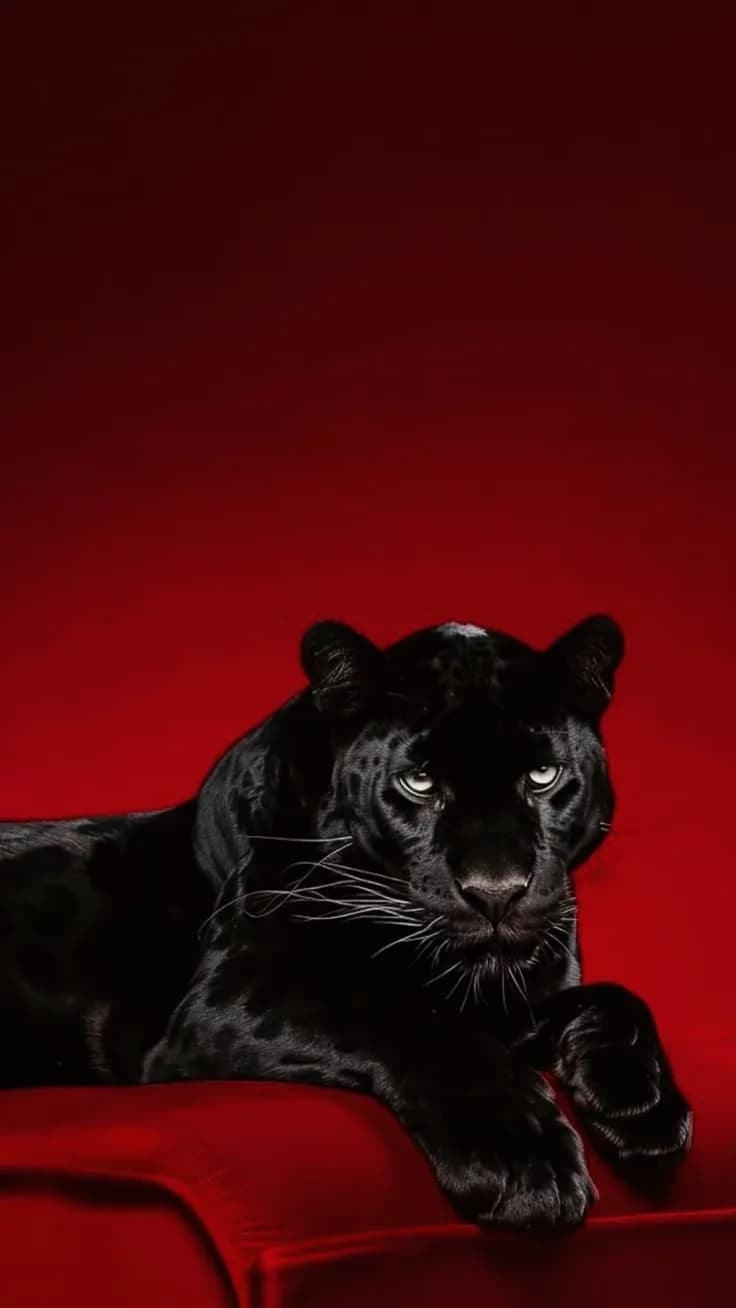 CRIMSON SHADOW – Black Panther Poster