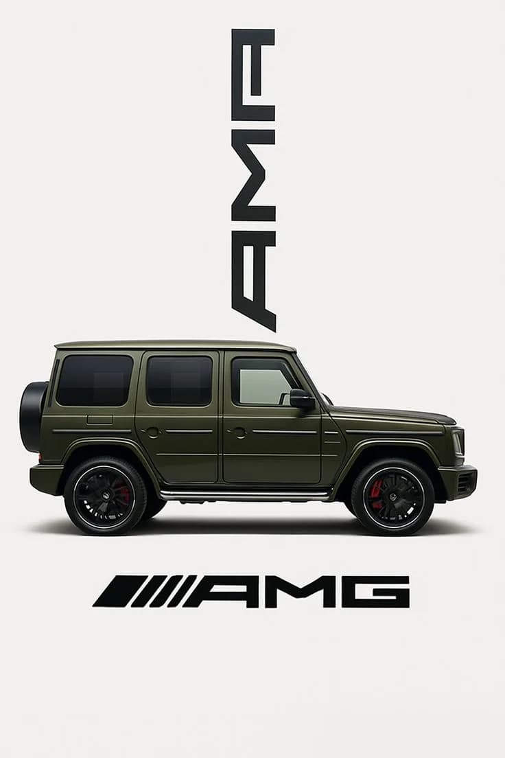 Mercedes-AMG G-Class – Luxury Car Poster