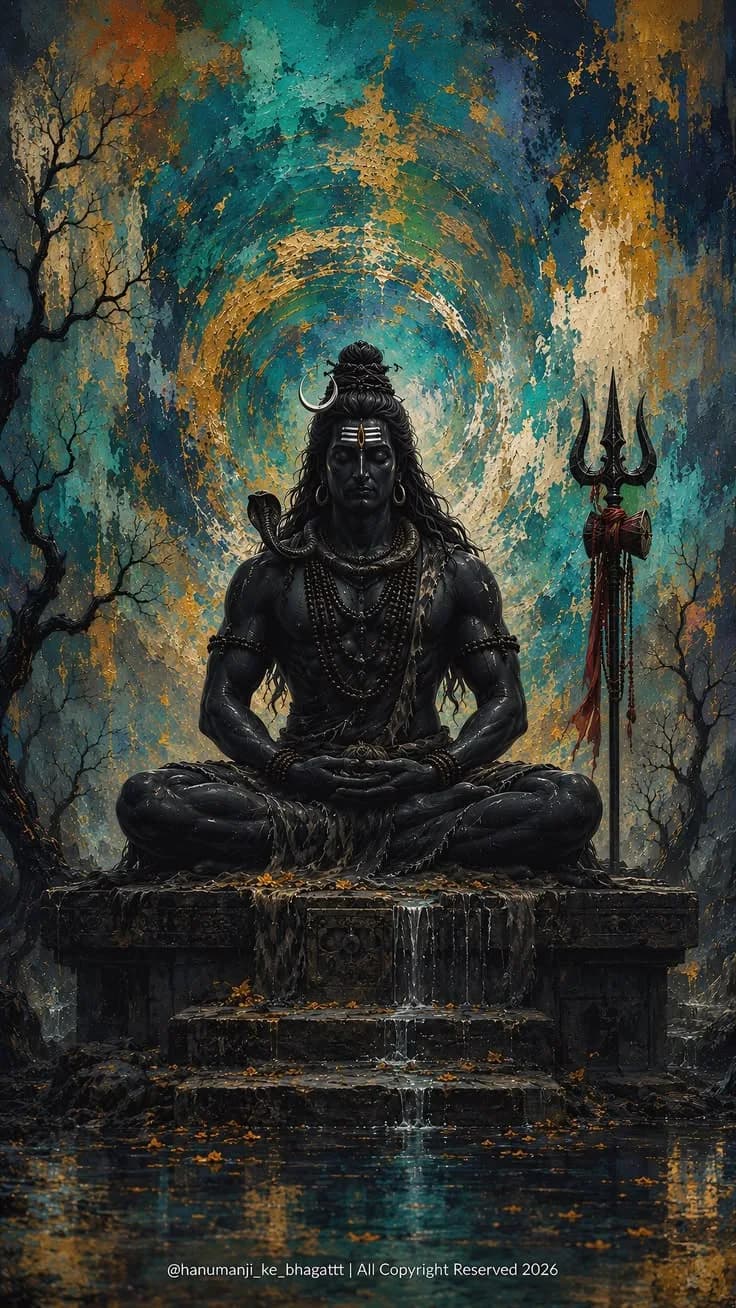 Lord Shiva – Cosmic Meditation Mahadev Poster