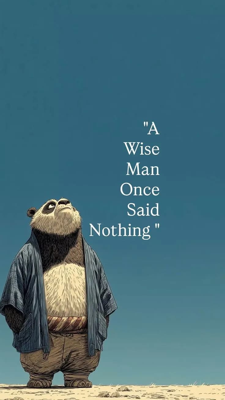 Wise Man Quotes – Kung Fu Panda Motivational Poster